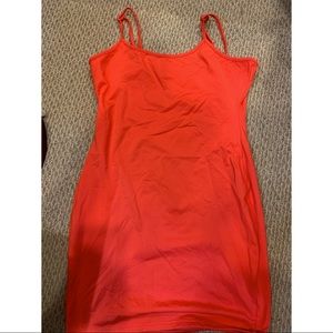 Bodycon spaghetti strap dress